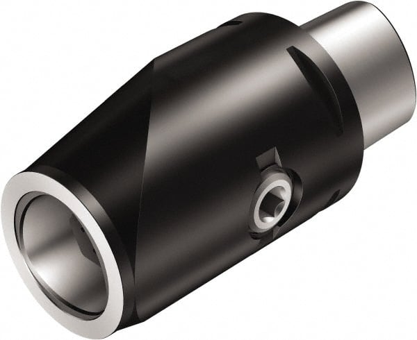 Sandvik Coromant - C8 Outside Modular Connection, C6 Inside Modular Connection, Capto to Capto Adapter - 120mm Projection, 168mm OAL, Through Coolant - Exact Tooling