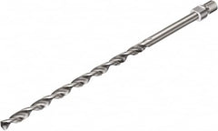 Sandvik Coromant - 6.35mm 135° Solid Carbide Jobber Drill - Exact Tooling