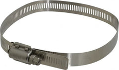 IDEAL TRIDON - SAE Size 80, 2-7/16 to 5-1/2" Diam, Stainless Steel Quick Engagement Hose Worm Drive Clamp - Material Grade 304 - Exact Tooling