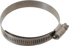 IDEAL TRIDON - SAE Size 40, 2-1/16 to 3" Diam, Stainless Steel Lined Worm Drive Clamp - Material Grade 316 - Exact Tooling