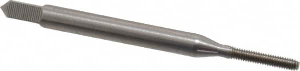 Balax - #1-72 UNF H2 Thread Limit Bottoming Thread Forming Tap - High Speed Steel, Bright Finish, 1-11/16" OAL, 3/8" Thread Length, Right Hand Thread, Series BXB - Exact Tooling