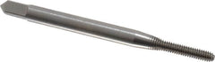 Balax - #2-56 UNC H4 Thread Limit Bottoming Thread Forming Tap - High Speed Steel, Bright Finish, 1-3/4" OAL, 7/16" Thread Length, Right Hand Thread, Series BXB - Exact Tooling