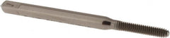 Balax - #3-48 UNC H3 Thread Limit Bottoming Thread Forming Tap - High Speed Steel, Bright Finish, 1-13/16" OAL, 1/2" Thread Length, Right Hand Thread, Series BXB - Exact Tooling
