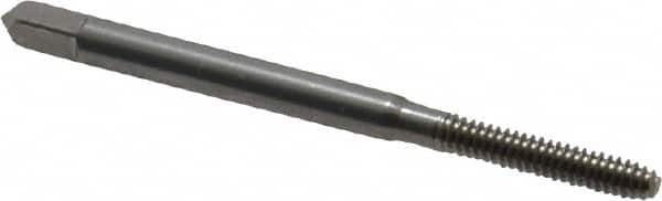 Balax - #4-40 UNC H4 Thread Limit Bottoming Thread Forming Tap - High Speed Steel, Bright Finish, 1-7/8" OAL, 9/16" Thread Length, Right Hand Thread, Series BXB - Exact Tooling