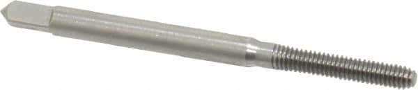 Balax - #4-48 UNF H3 Thread Limit Bottoming Thread Forming Tap - High Speed Steel, Bright Finish, 1-7/8" OAL, 9/16" Thread Length, Right Hand Thread, Series BXB - Exact Tooling