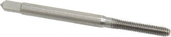 Balax - #4-48 UNF H3 Thread Limit Bottoming Thread Forming Tap - High Speed Steel, Bright Finish, 1-7/8" OAL, 9/16" Thread Length, Right Hand Thread, Series BXB - Exact Tooling