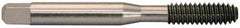 Balax - #8-36 UNF H8 Thread Limit Bottoming Thread Forming Tap - High Speed Steel, Bright Finish, 2-1/8" OAL, 3/4" Thread Length, Right Hand Thread, Series BXB - Exact Tooling