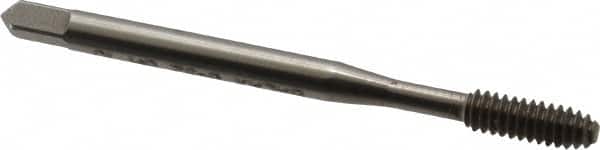 Balax - #6-32 UNC H10 Thread Limit Bottoming Thread Forming Tap - High Speed Steel, Bright Finish, 2" OAL, 11/16" Thread Length, Right Hand Thread, Series BXB - Exact Tooling