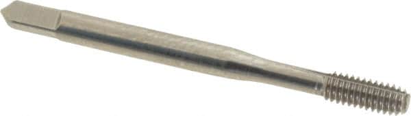 Balax - #8-32 UNC H2 Thread Limit Bottoming Thread Forming Tap - High Speed Steel, Bright Finish, 2-1/8" OAL, 3/4" Thread Length, Right Hand Thread, Series BXB - Exact Tooling