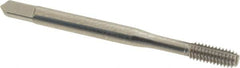 Balax - #8-32 UNC H2 Thread Limit Bottoming Thread Forming Tap - High Speed Steel, Bright Finish, 2-1/8" OAL, 3/4" Thread Length, Right Hand Thread, Series BXB - Exact Tooling
