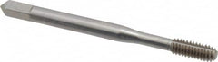 Balax - #8-32 UNC H10 Thread Limit Bottoming Thread Forming Tap - High Speed Steel, Bright Finish, 2-1/8" OAL, 3/4" Thread Length, Right Hand Thread, Series BXB - Exact Tooling