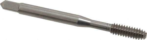 Balax - #10-24 UNC H3 Thread Limit Bottoming Thread Forming Tap - High Speed Steel, Bright Finish, 2-3/8" OAL, 7/8" Thread Length, Right Hand Thread, Series BXB - Exact Tooling
