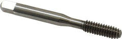 Balax - 1/4-20 UNC H3 Thread Limit Bottoming Thread Forming Tap - High Speed Steel, Bright Finish, 2-1/2" OAL, 1" Thread Length, Right Hand Thread, Series BXB - Exact Tooling