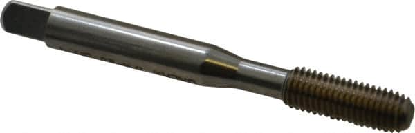 Balax - 1/4-28 UNF H4 Thread Limit Bottoming Thread Forming Tap - High Speed Steel, Bright Finish, 2-1/2" OAL, 1" Thread Length, Right Hand Thread, Series BXB - Exact Tooling