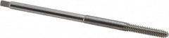 Balax - #6-32 UNC H5 Bright Finish High Speed Steel Thread Forming Extension Tap - Bottoming Chamfer, 3" OAL, 11/16" Thread Length, 2B Class of Fit, Series BXEXT - Exact Tooling