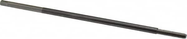 Balax - #10-32 UNF H3 Bright Finish High Speed Steel Thread Forming Extension Tap - Bottoming Chamfer, 6" OAL, 7/8" Thread Length, 3B Class of Fit, Series BXEXT - Exact Tooling