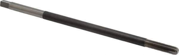 Balax - 1/4-28 UNF H5 Bright Finish High Speed Steel Thread Forming Extension Tap - Bottoming Chamfer, 6" OAL, 1" Thread Length, 2B/3B Class of Fit, Series BXEXT - Exact Tooling