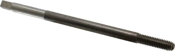 Balax - 5/16-18 UNC H6 Bright Finish High Speed Steel Thread Forming Extension Tap - Bottoming Chamfer, 6" OAL, 1-1/8" Thread Length, 3B Class of Fit, Series BXEXT - Exact Tooling