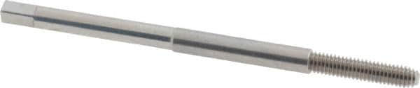 Balax - M4x0.70 Metric Coarse D7 Bright Finish High Speed Steel Thread Forming Extension Tap - Bottoming Chamfer, 3" OAL, 3/4" Thread Length, 6H Class of Fit - Exact Tooling