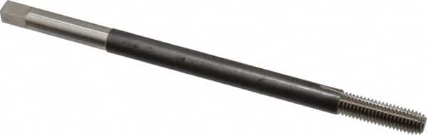 Balax - M8x1.25 Metric Coarse D10 Bright Finish High Speed Steel Thread Forming Extension Tap - Bottoming Chamfer, 6" OAL, 1-1/8" Thread Length, 6H Class of Fit - Exact Tooling