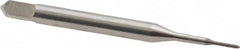 Balax - #000-120 UNF H2 Thread Limit Bottoming Thread Forming Tap - High Speed Steel, Bright Finish, 1-5/8" OAL, 0.19" Thread Length, Right Hand Thread, Series BXMIN - Exact Tooling