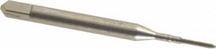 Balax - #00-96 UNF H2 Thread Limit Bottoming Thread Forming Tap - High Speed Steel, Bright Finish, 1-5/8" OAL, 1/4" Thread Length, Right Hand Thread, Series BXMIN - Exact Tooling