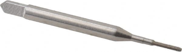 Balax - M1.1x0.25 Metric Coarse H2 Thread Limit Bottoming Thread Forming Tap - High Speed Steel, Bright Finish, 1-5/8" OAL, 1/4" Thread Length, Right Hand Thread, Series BXMIN - Exact Tooling