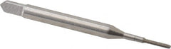 Balax - M1.1x0.25 Metric Coarse H2 Thread Limit Bottoming Thread Forming Tap - High Speed Steel, Bright Finish, 1-5/8" OAL, 1/4" Thread Length, Right Hand Thread, Series BXMIN - Exact Tooling