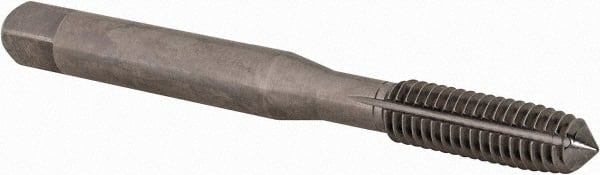 Balax - M6x1.00 Metric Coarse 6H D9 Thread Limit Plug Thread Forming Tap - Powdered Metal High Speed Steel, Bright Finish, 2-1/2" OAL, 1" Thread Length, Right Hand Thread - Exact Tooling