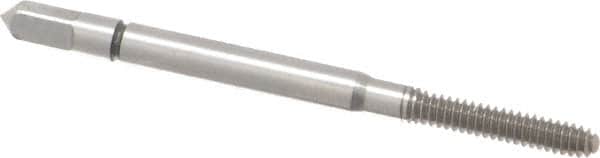 Balax - #4-40 UNC H4 Thread Limit Bottoming Thread Forming Tap - Powdered Metal High Speed Steel, Bright Finish, 1-7/8" OAL, 0.56" Thread Length, Right Hand Thread, Series BXSG - Exact Tooling