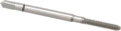 Balax - #4-40 UNC H4 Thread Limit Bottoming Thread Forming Tap - Powdered Metal High Speed Steel, Bright Finish, 1-7/8" OAL, 0.56" Thread Length, Right Hand Thread, Series BXSG - Exact Tooling
