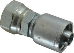 Parker - 1 Thread Hydraulic Hose Fitting - -12 Hose Size, 3/4" Hose Diam - Exact Tooling