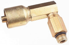 Parker - 3/4 Thread Hydraulic Hose Fitting - -12 Hose Size, 3/4" Hose Diam - Exact Tooling