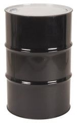 Made in USA - 20 Gallon Cylindrical Carbon Steel Tight Head Drum - 19-1/4" High x 18-1/4" Diam - Exact Tooling