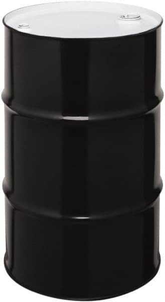 Made in USA - 30 Gallon Cylindrical Carbon Steel Tight Head Drum - 27-1/2" High x 18-1/4" Diam - Exact Tooling