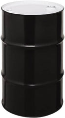 Made in USA - 30 Gallon Cylindrical Carbon Steel Tight Head Drum - 27-1/2" High x 18-1/4" Diam - Exact Tooling