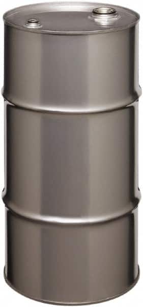 Made in USA - 16 Gallon Cylindrical Stainless Steel Tight Head Drum - 27" High x 14" Diam - Exact Tooling
