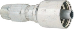Parker - 3/8 Thread Hydraulic Hose Fitting - -6 Hose Size, 3/8" Hose Diam - Exact Tooling