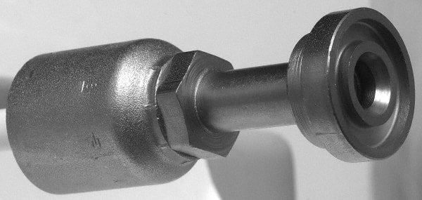 Parker - 1 Thread Hydraulic Hose Fitting - -16 Hose Size, 1" Hose Diam - Exact Tooling