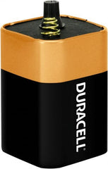 Duracell - Size 908, Alkaline, 1 Pack, Lantern Battery - 6 Volts, Spring Terminal, 4LR25X, ANSI 908A Regulated - Exact Tooling