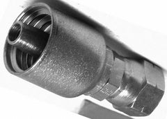 Parker - 3/4 Thread Hydraulic Hose Fitting - -12 Hose Size, 3/4" Hose Diam - Exact Tooling