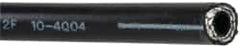 Parker - -6 Hose Size, 3/8" ID, 1,125 psi Work Pressure Hydraulic Hose - 4" Radius, Synthetic Rubber, -40°F to 257°F - Exact Tooling