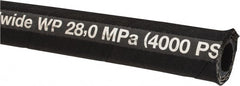 Parker - -8 Hose Size, 1/2" ID, 4,000 psi Work Pressure Hydraulic Hose - Synthetic Rubber, -40°F to 250°F - Exact Tooling