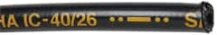 Parker - -4 Hose Size, 1/4" ID, 3,000 psi Work Pressure Hydraulic Hose - 2" Radius, Synthetic Rubber, -40°F to 212°F - Exact Tooling