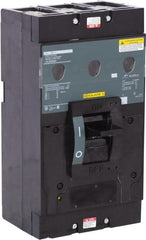 Square D - 400 Amp, 600 V, 3 Pole, Panel Mount Molded Case Circuit Breaker - Thermal Magnetic Trip, Multiple Breaking Capacity Ratings - Exact Tooling