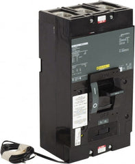 Square D - 350 Amp, 600 V, 3 Pole, Panel Mount Molded Case Circuit Breaker - Thermal Magnetic Trip, Multiple Breaking Capacity Ratings - Exact Tooling