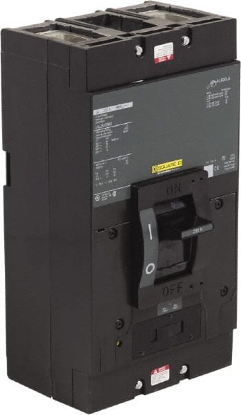 Square D - 250 Amp, 600 VAC, 2 Pole, Panel Mount Molded Case Circuit Breaker - Thermal Magnetic Trip - Exact Tooling