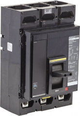 Square D - 400 Amp, 600 VAC, 3 Pole, Unit Mount Molded Case Circuit Breaker - Electronic Trip, 18 kA at 600 VAC Breaking Capacity, 3/0 (Aluminum), 3/0 (Copper) AWG, 8.05 Inch Deep x 12.86 Inch High x 8.27 Inch Wide - Exact Tooling