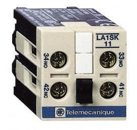 Schneider Electric - Contactor Auxiliary Contact Block - For Use with LC1SK and TeSys SK - Exact Tooling