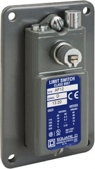 Square D - SPDT, NC/NO, Screw Terminal, Rotary Head Actuator, General Purpose Limit Switch - 1, 2, 4, 12, 13 NEMA Rating, IP65 IPR Rating, Flush Mount - Exact Tooling